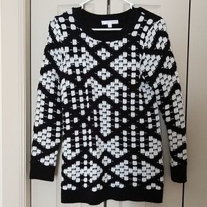 Black and White warm sweater
